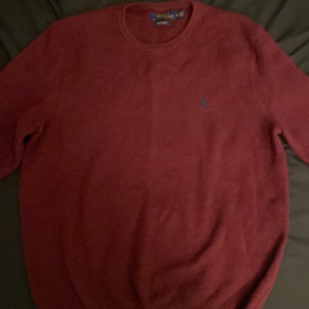 Polo ralph lauren maroon sweater